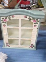 Table shelf hand painted