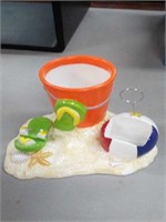 Beach themed napkin holder