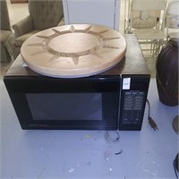 Microwave and Lazy Susan