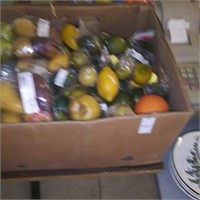 Box of Fake Fruit