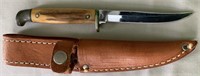 Case XX  M5F  Knife with Leather Sheath