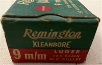 Remington  9 mm  Luger  Ammo