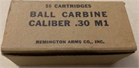 Ball  .30  M1  Carbine  Ammo