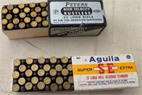 Peters - Aguila 22 LR  Ammo