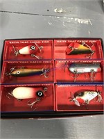 Set of 6 fishing lures