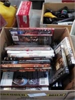 Box lot of dvds