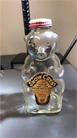 Snowcrest syrup imitation grape flavor glass bank