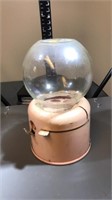 United metal products pink gumball machine