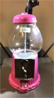 Pink gumball machine bank made by carousel