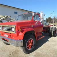 1980 Chevy C65 firetruck cab & chassis, gas