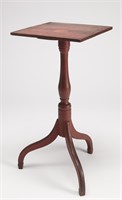 Spider Leg Candlestand in Red Paint