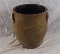 Vintage P H Smith Stoneware Crock 10.5" Tall