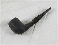 Vintage Leather Wrapped Estate Pipe