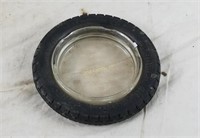 Vintage B F Goodrich Advetising Ashtray In A Tire
