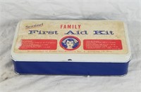 Vintage Sentinel First Aid Kit Made In Cleveland