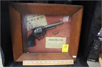 Guncrafter's Shadow Box with Billy the Kid Theme