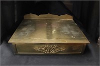 Nice Brass Decorative Storage Box with Hinged Lid