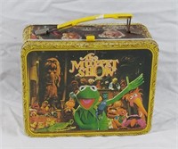 Vintage Muppet Show Metal Lunchbox Thermos Brand