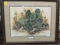Framed and Matted "Thorny Haven" by Pat Ford