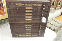 Antique PerFit Fancy Watch Crystal Drawers
