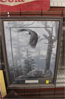 Framed Eagle Print