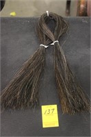 2 Bundles of Raw Horse Hair