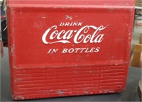 Vintage Coca-Cola Cooler with Raised Lettering