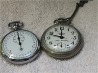 Westclock Pocket Watch & Vintage Stop Watch