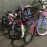 4 bikes- parts missing or needs repairs