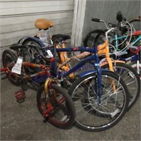 3 bikes parts missing or needs repair