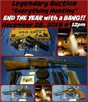 Legendary "Everything Hunting" Auction- Dec 28