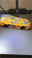 M&M race car number 36 Pedegree plastic race car