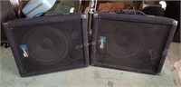 2 Yorkshire Y112 Speakers 150wpgm Br- Impedance