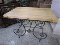 Antique French Bakers Table
