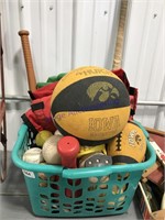 Basket of balls