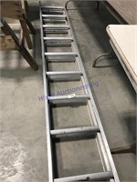 Werner 24" aluminum extension ladder, 200# cap.