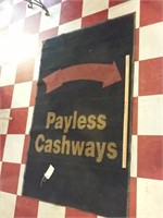 Payless Cashways advertising 3x5 rug mat