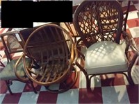 3 old bentwood chairs