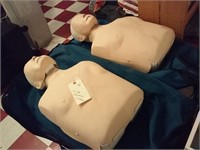 2 LAERDAL Little Anne CPR mannaquins w bags