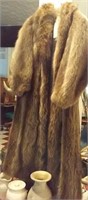 Full length Silverman Maple furriers Raccoon Coat