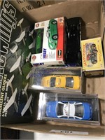 Match Box, White Wings, Shelby, Taxi, Police, bus