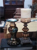 2 candle stands