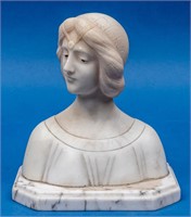 Vintage Neo-Classical Female Bust