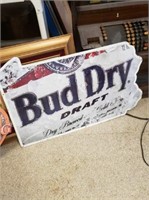 Bud Dry Draft Tin