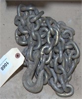 8' 4 1/2" chain with 1 hook