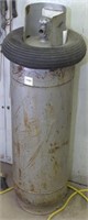 large propane cylinder, appears to have propane in