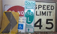 (5) assorted signs, Pennsylvania Department