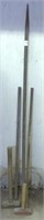 (2) sledge hammers, heavy duty 6 1/2' digging