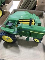 John Deere 3010 toy tractor, JD mower conditioner