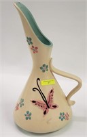 HULL POTTERY BUTTERFLY EWER